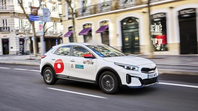 Uno de los vehículos de la flota de WiBLE