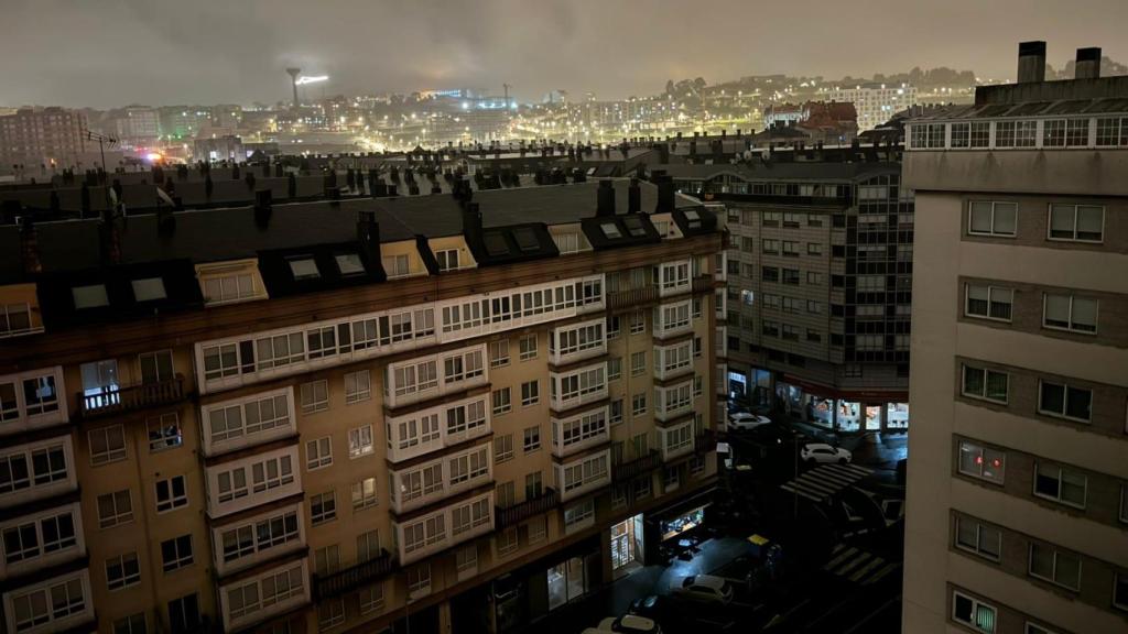 Apagón en el barrio de Matogrande.