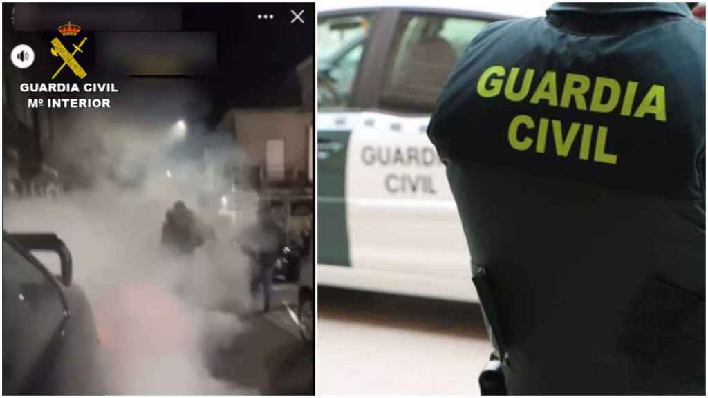 Imagen del joven conduciendo de forma temeraria colgada en redes sociales.