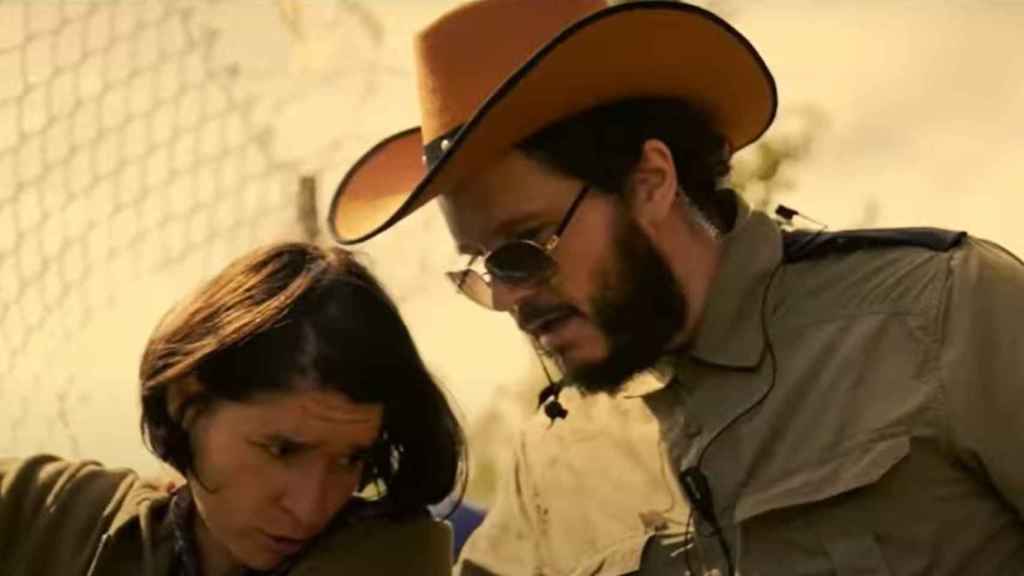 Touriñán y Noemí Rodríguez durante el sketch que se ha hecho viral.