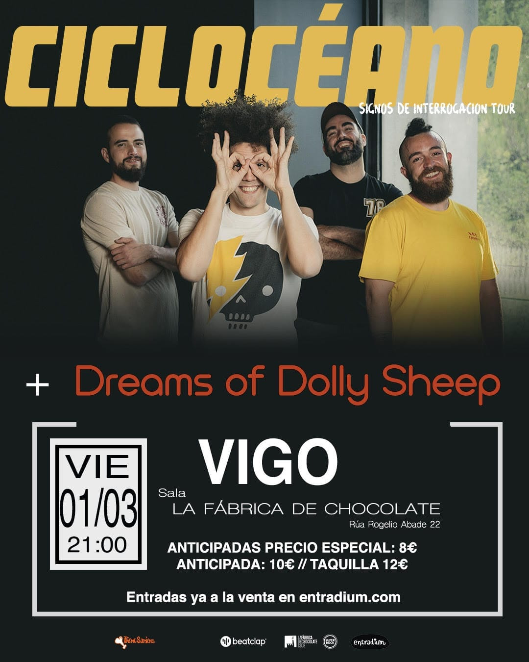 Cartel promocional del evento.