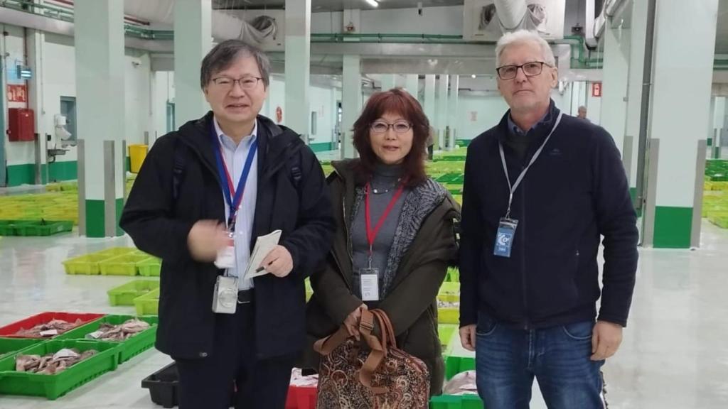 Visita de la Institución japonesa a la Lonja de A Coruña