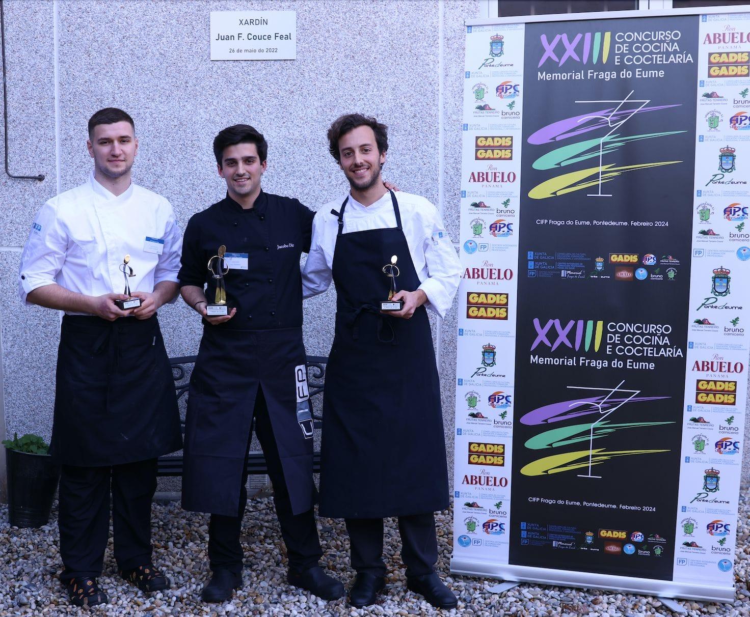 Ganadores en la categoría de cocina