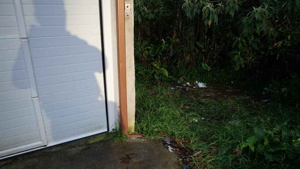 Solar donde se encontró la maleta.