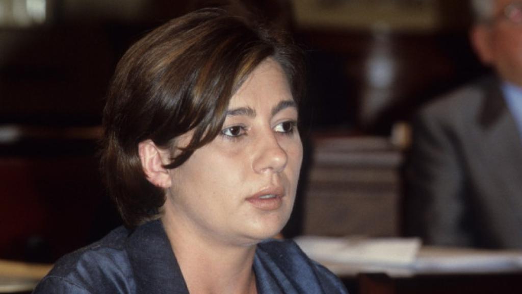 Francina Armengol en otra imagen de juventud