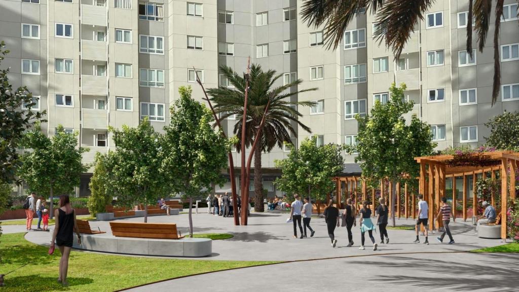 Recreación de la regeneración de Tierno Galván.