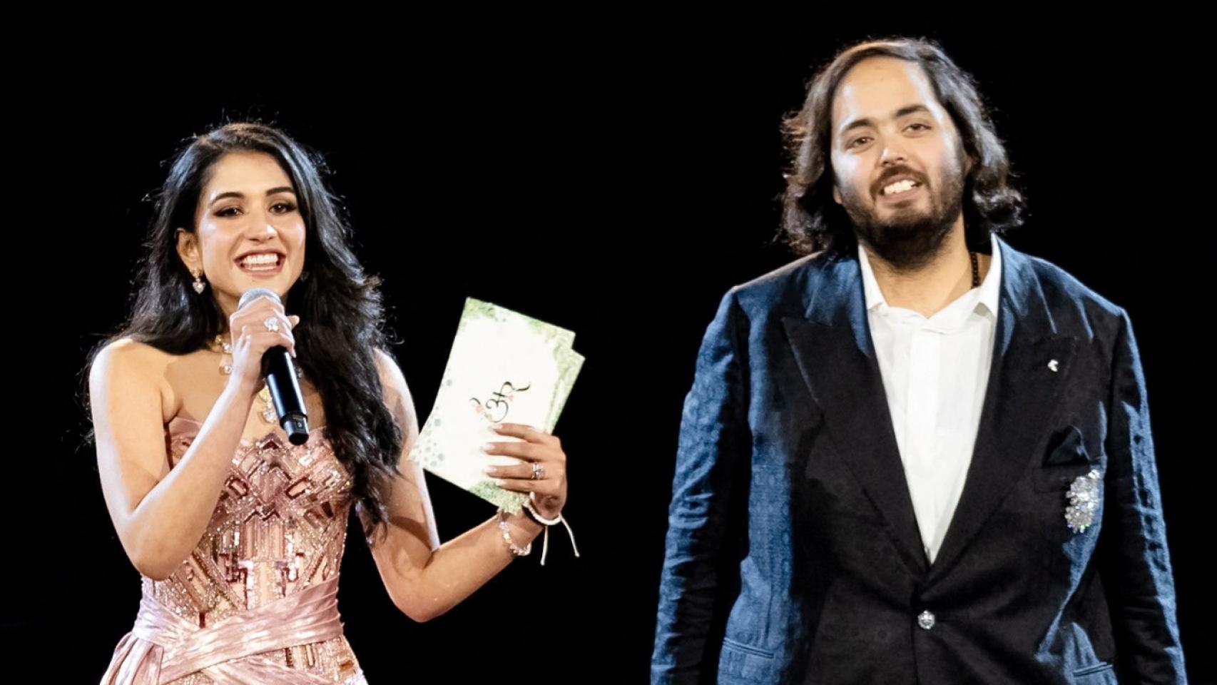 Anant Ambani y Radhika Merchant.