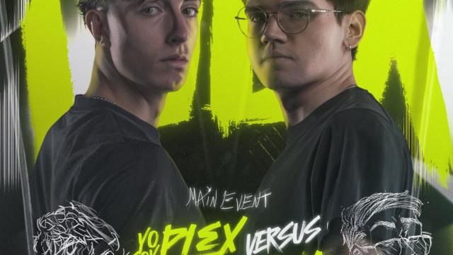 Cartel promocional de uno de los combates de La Velada del Año.