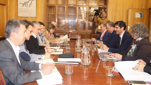 Reunión para la recuperación de las Tablas de Daimiel. Foto: JCCM.