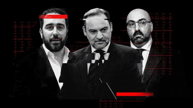 Víctor de Aldama, José Luis Ábalos y Koldo García.