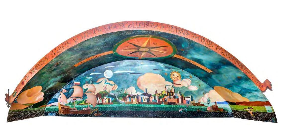 ‘Vista histórica de A Coruña’, de Urbano Lugrís