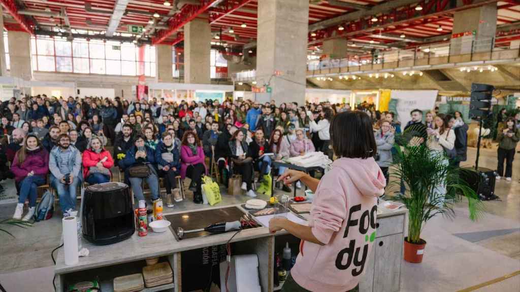 Una edición de la feria gallega Vegana.gal.