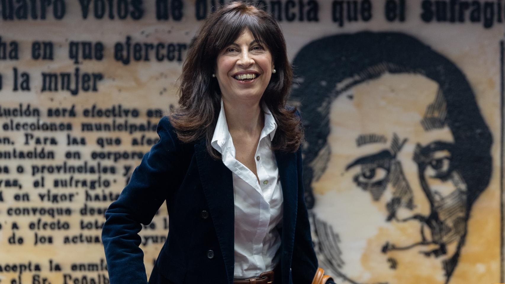 La ministra de Igualdad, Ana Redondo, este lunes en la Comisión de Igualdad del Senado.