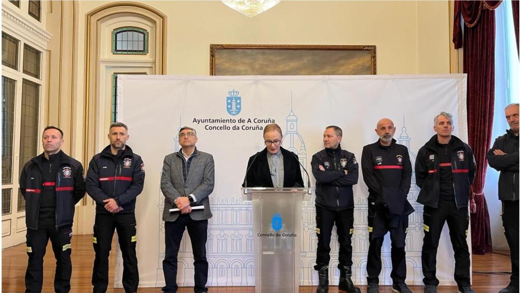 Presentación de la Memoria 2023 de los Bomberos de A Coruña