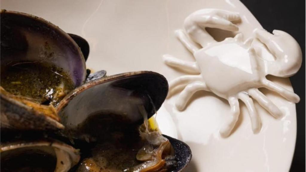 Uno de los platos de la carta de Señor Cangrejo.