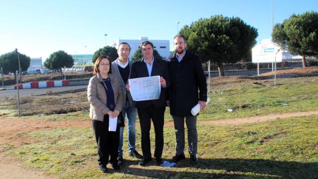 María Jesús Moro, Pedro Samuel Martín, José Antonio Bermúdez De Castro y Bienvenido de Arriba en una imagen de archivo