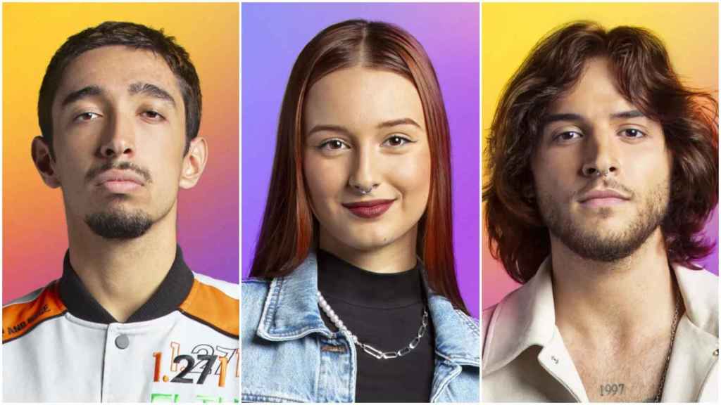 Paul Thin, Ruslana y Lucas de OT 2023.