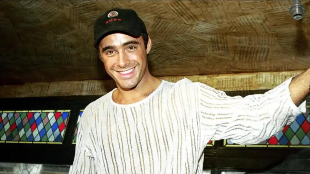 Dinio García en una fotografía tomada hace años, en su época de mayor esplendor televisivo.