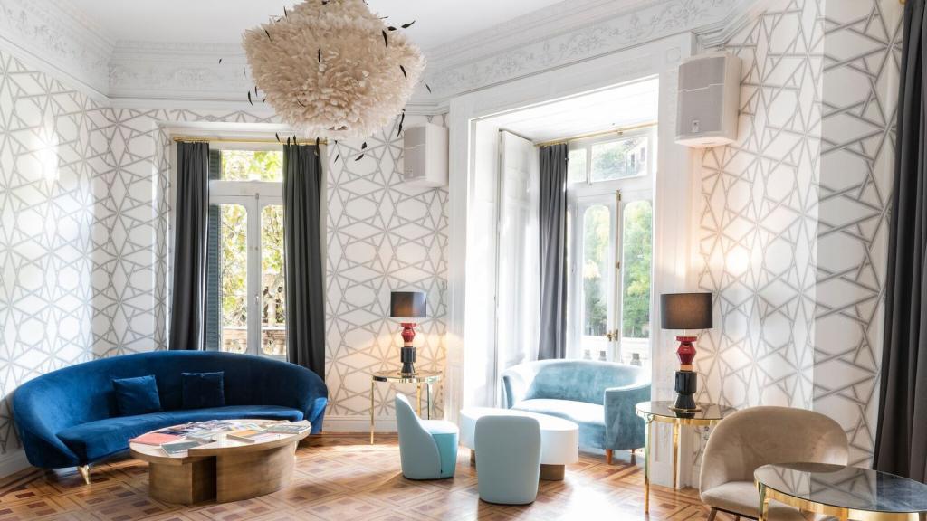 El salón mirador del  Club Alma.