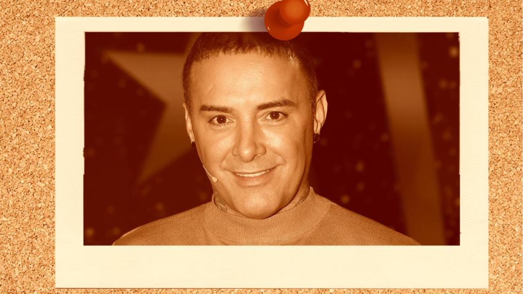 Dinio García en un fotomontaje de EL ESPAÑOL.