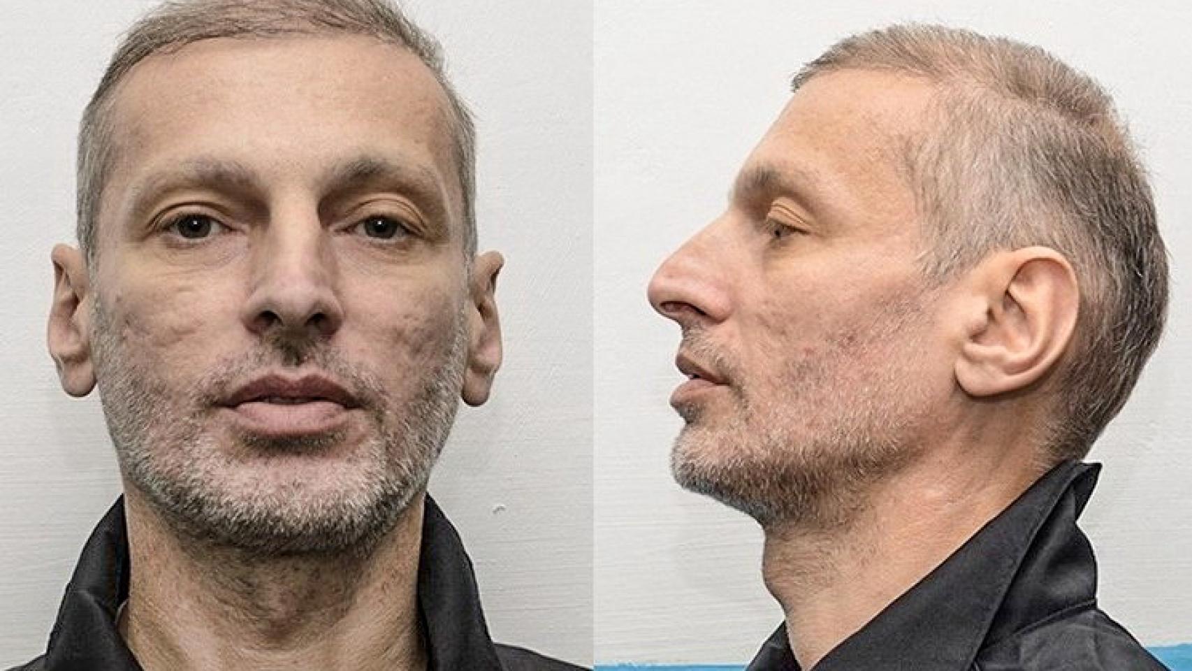 Foto del padrino georgiano Badri tomada durante su estancia en una prisión rusa.