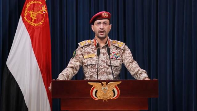 General de Brigada hutí, Yahya Saree, en el comunicado emitido en la red X.