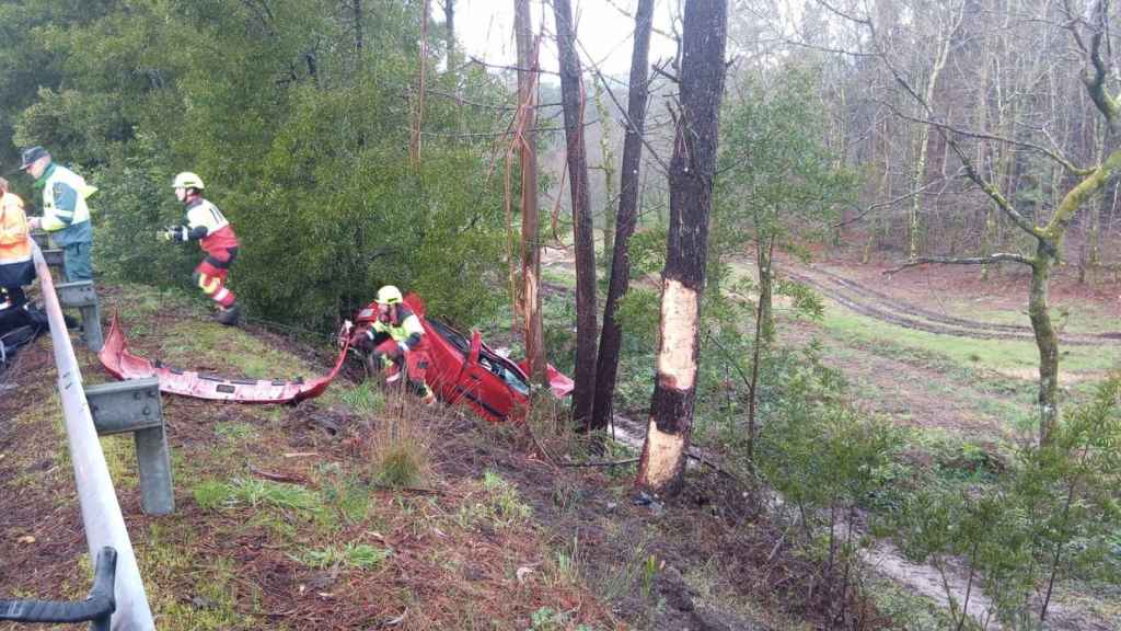 Imagen del accidente