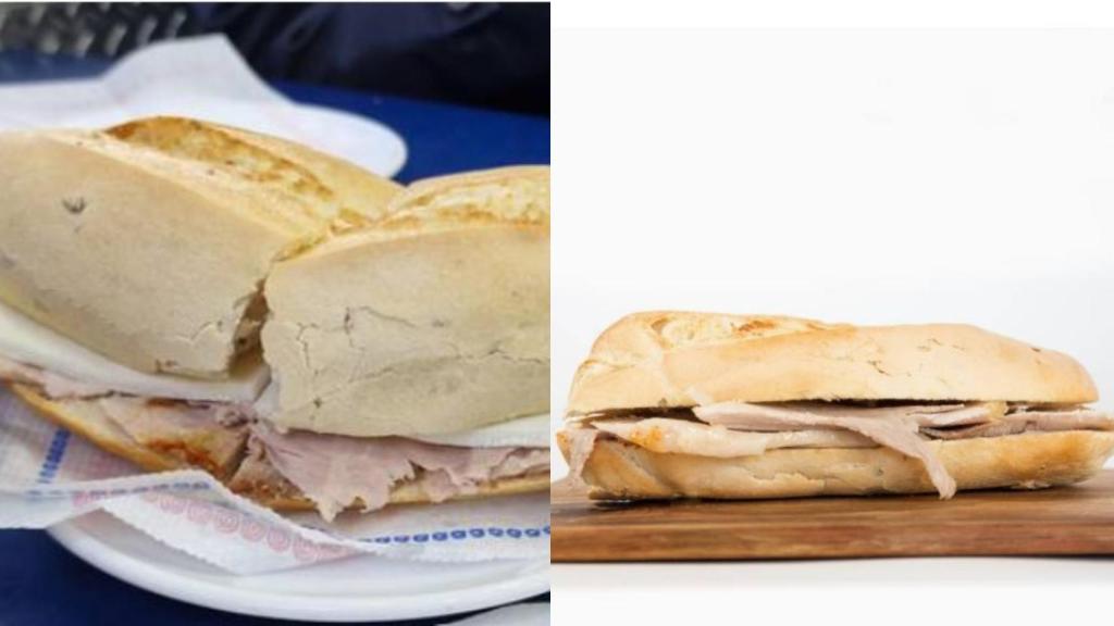 El bocadillo de pata asada más famoso de Gran Canaria.