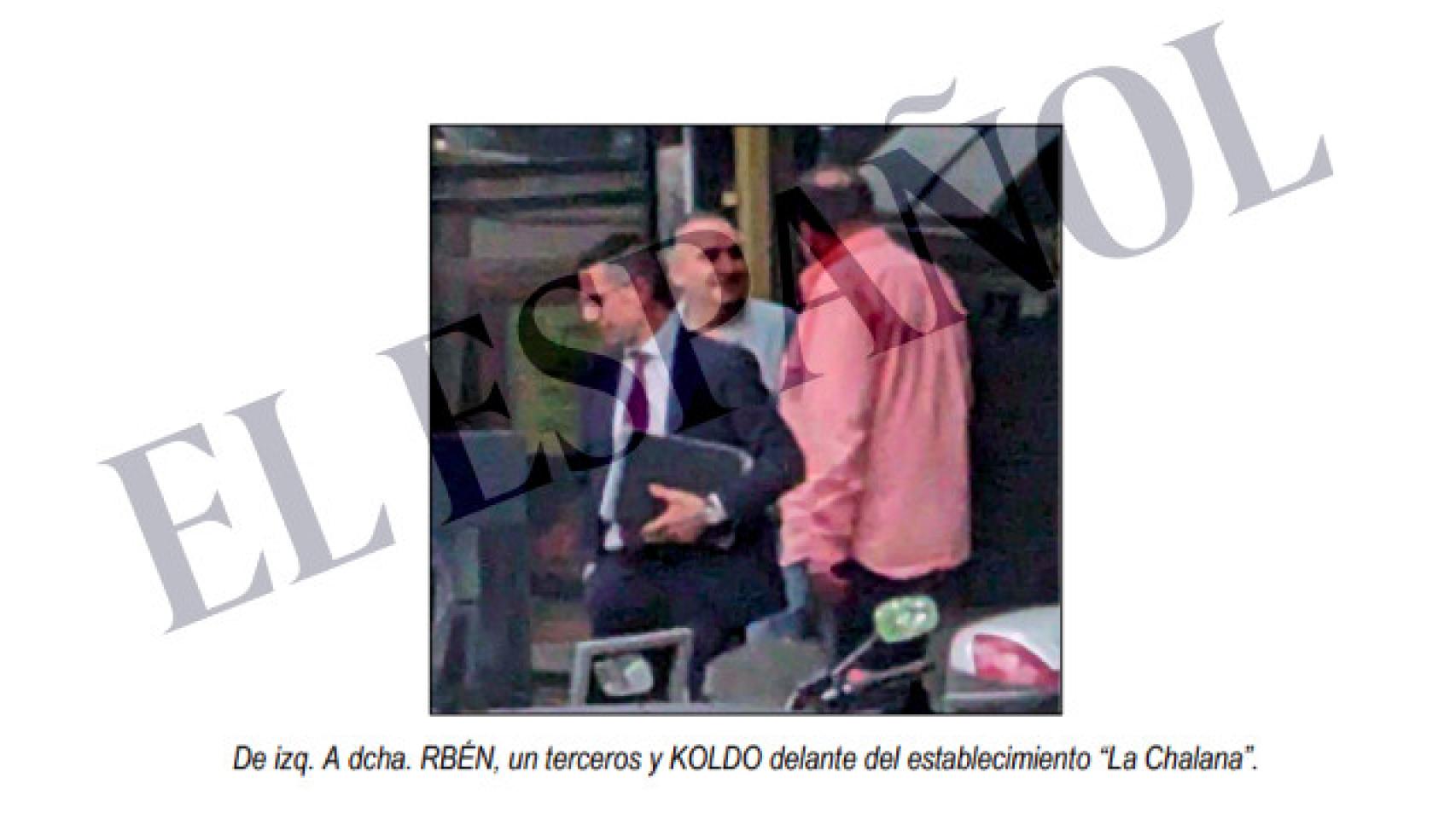 El comandante de la Guardia Civil que dio el chivatazo, tras reunirse con Koldo.