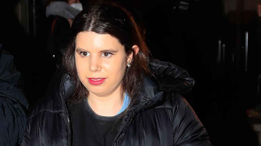 Carla Vigo en una fotografía tomada en las calles de Madrid, en diciembre de 2021