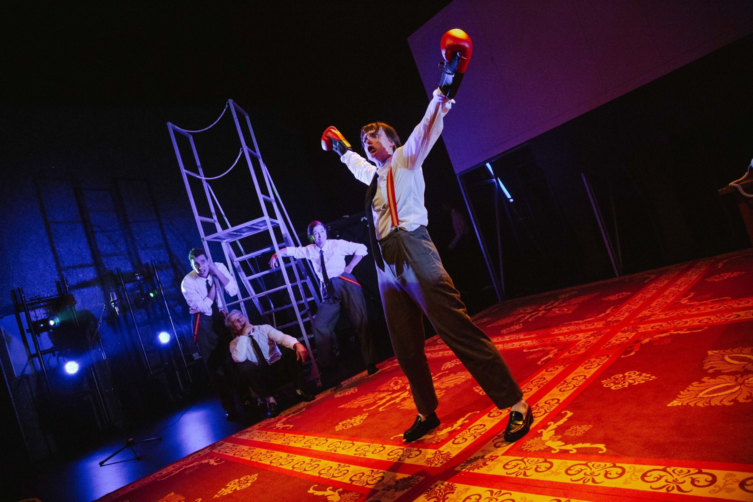 Lidia Veiga na obra ‘Iribarne’ (@geraldineleloutre).