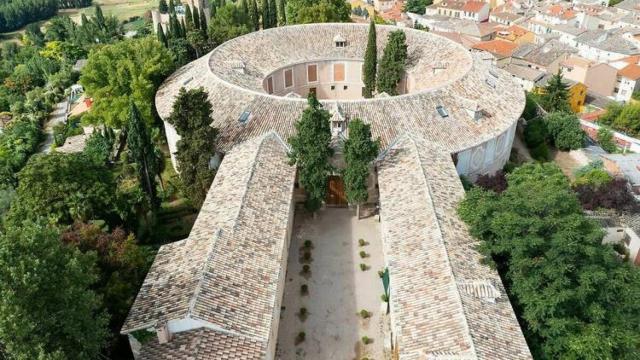 Vista del conjunto de la Fábrica de Paños de Brihuega (Guadalajara). Foto: Turismo de Castilla-La Mancha