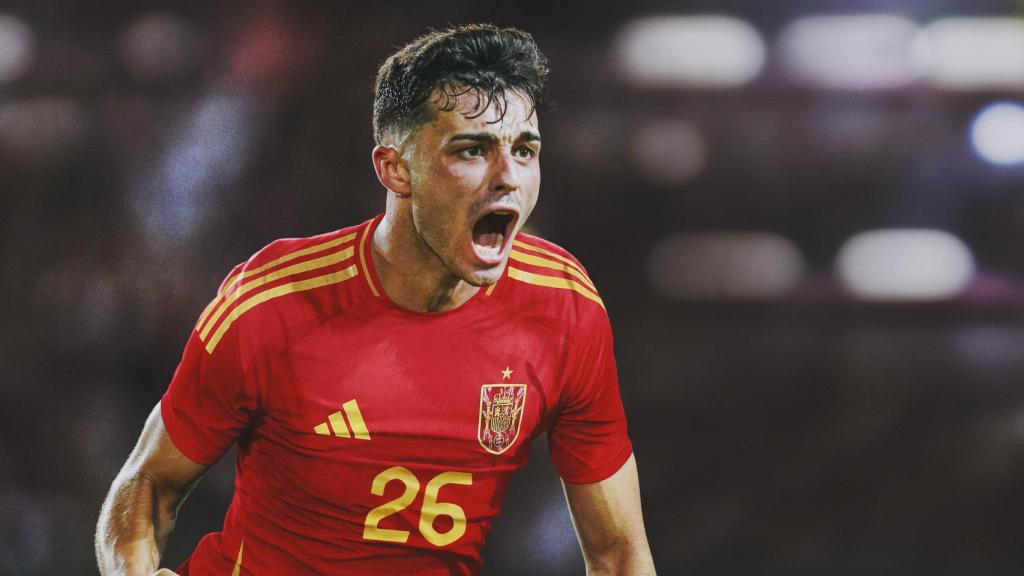 Versión de la nueva camiseta de España para la Eurocopa 2024