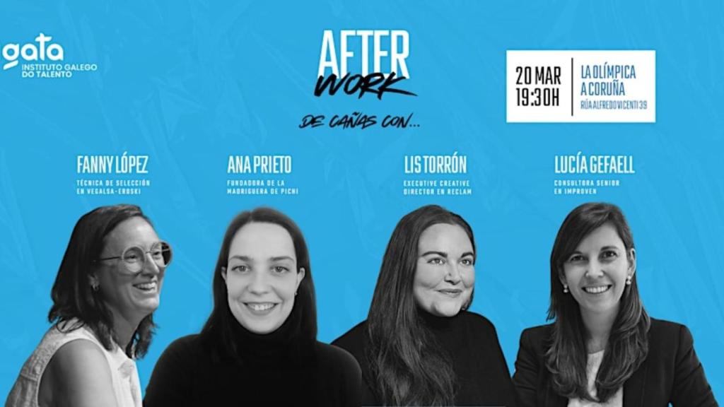 A Coruña acoge el 20 de marzo un ‘afterwork’ que pondrá en valor el talento femenino