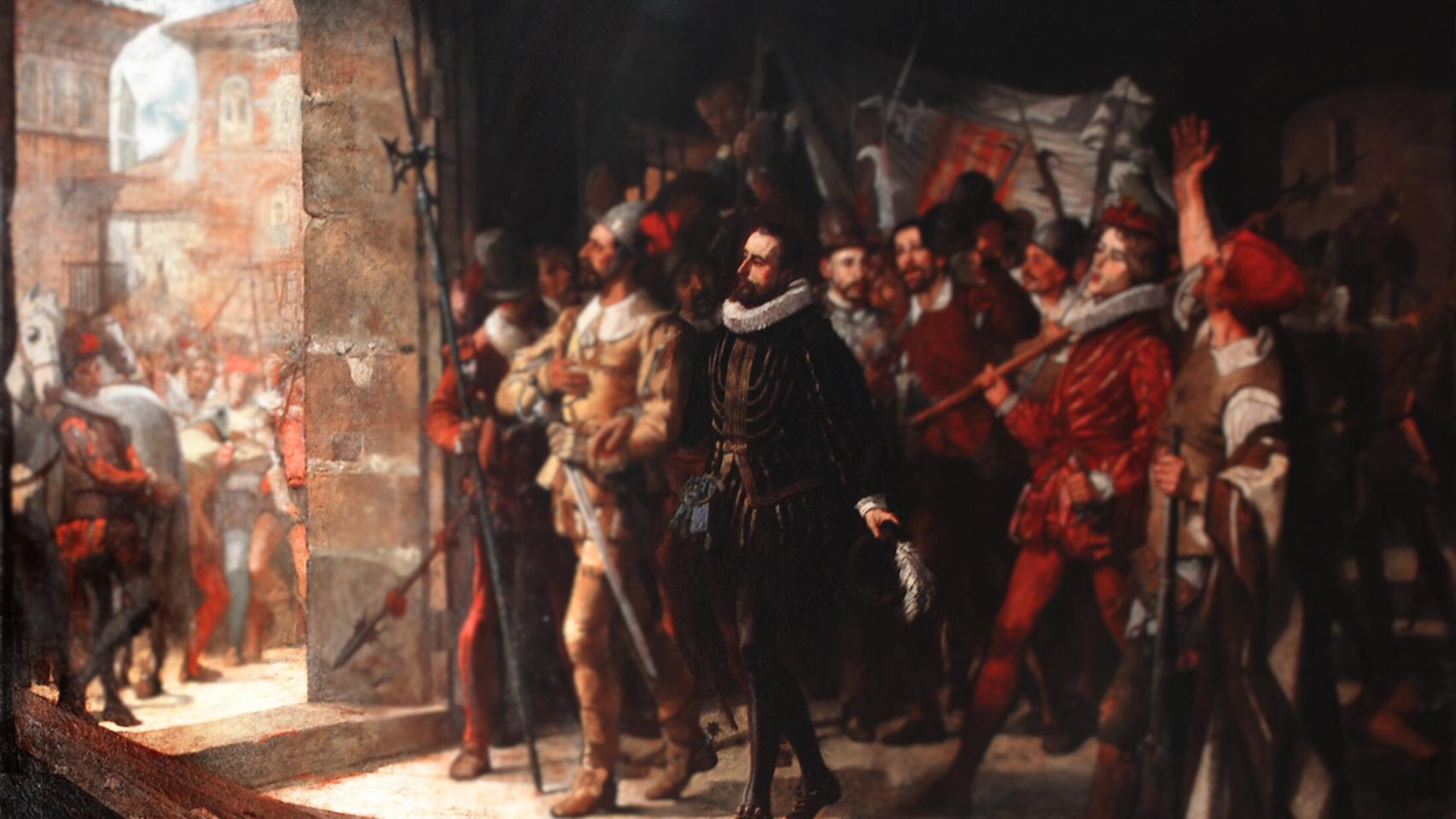 Antonio Pérez, liberado por el pueblo aragonés en 1591.