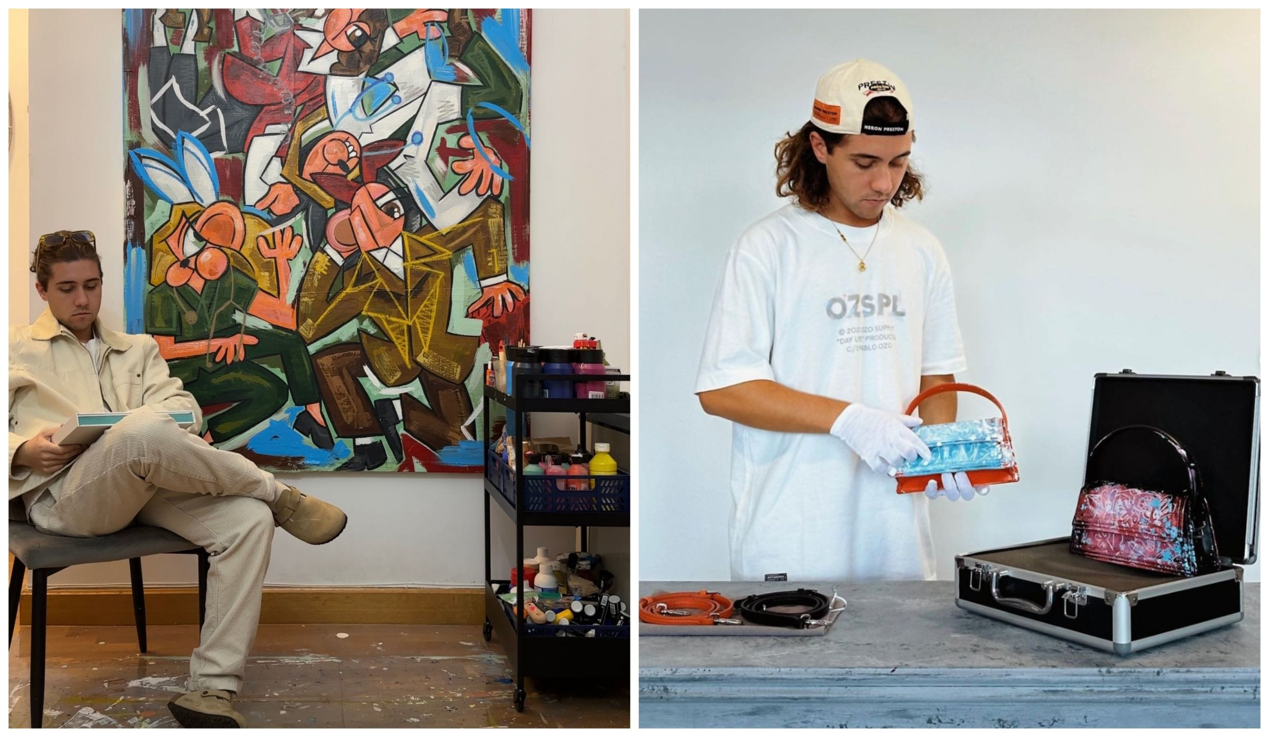 Arte y moda de Pablo Ozores. Foto: Cedida