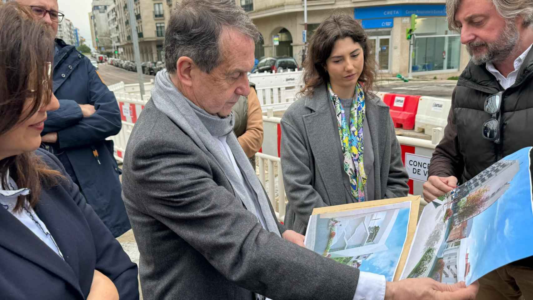 Se retoman las obras del ascensor entre Romil e Hispanidad.