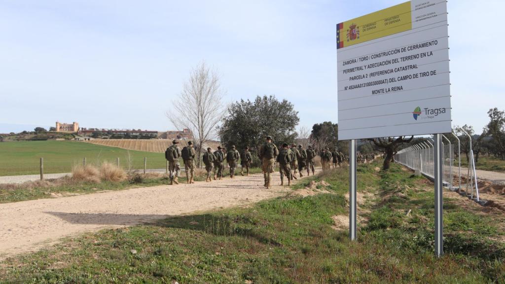 Militares en Monte la Reina