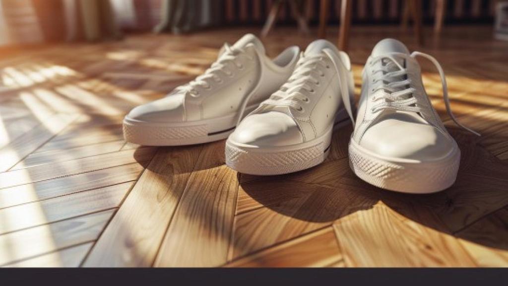 Cómo limpiar las zapatillas blancas