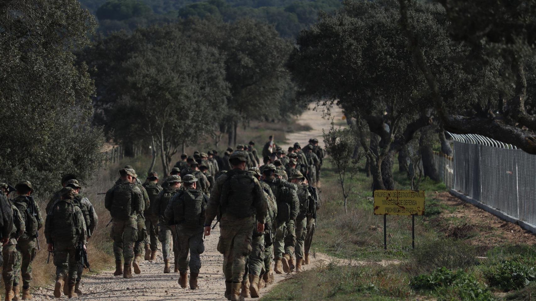 Regimiento de Especialidades de Ingenieros n.º 11 en Monte la Reina
