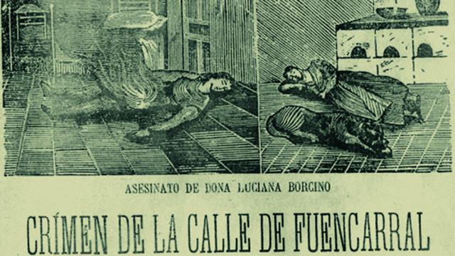 'El crimen de Fuencarral' en uno de los periódicos de la época.