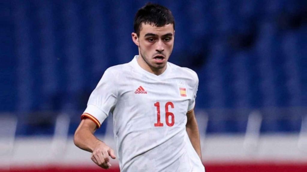 Pedri, en los Juegos Olímpicos de Tokio