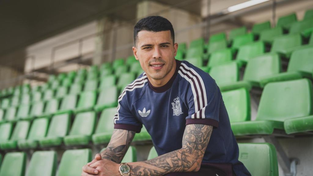 Pedro Porro, durante la entrevista con EL ESPAÑOL