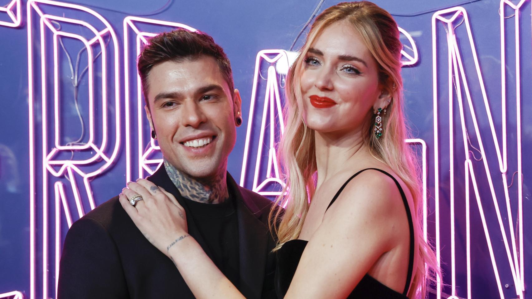 Fedez y Chiara Ferragni, en una imagen de archivo de 2021.