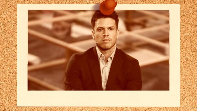 Fede Rebecchi, concursante de 'GH VIP', en un fotomontaje de EL ESPAÑOL.