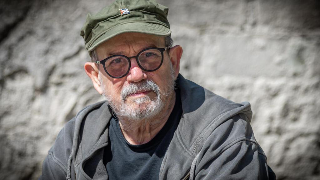 Retrato de Silvio Rodríguez en La Habana