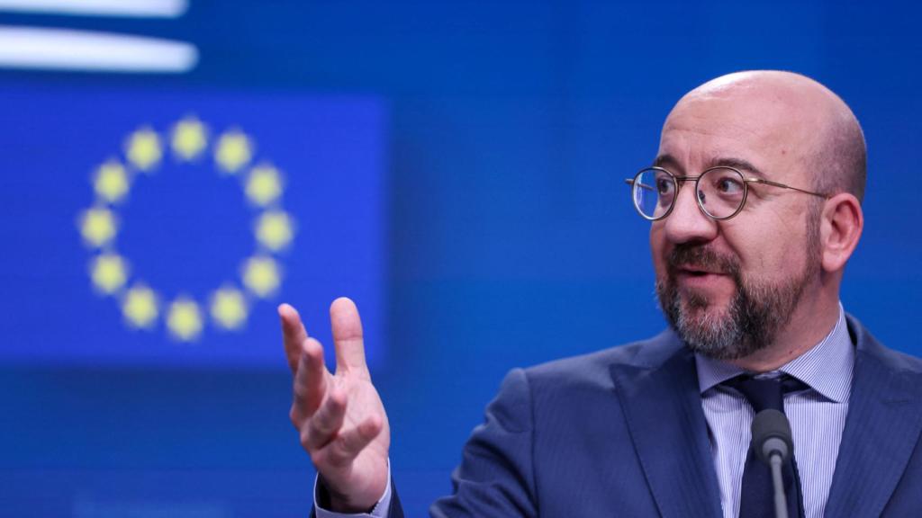 Charles Michel en la cumbre de líderes europeos en marzo de 2024.