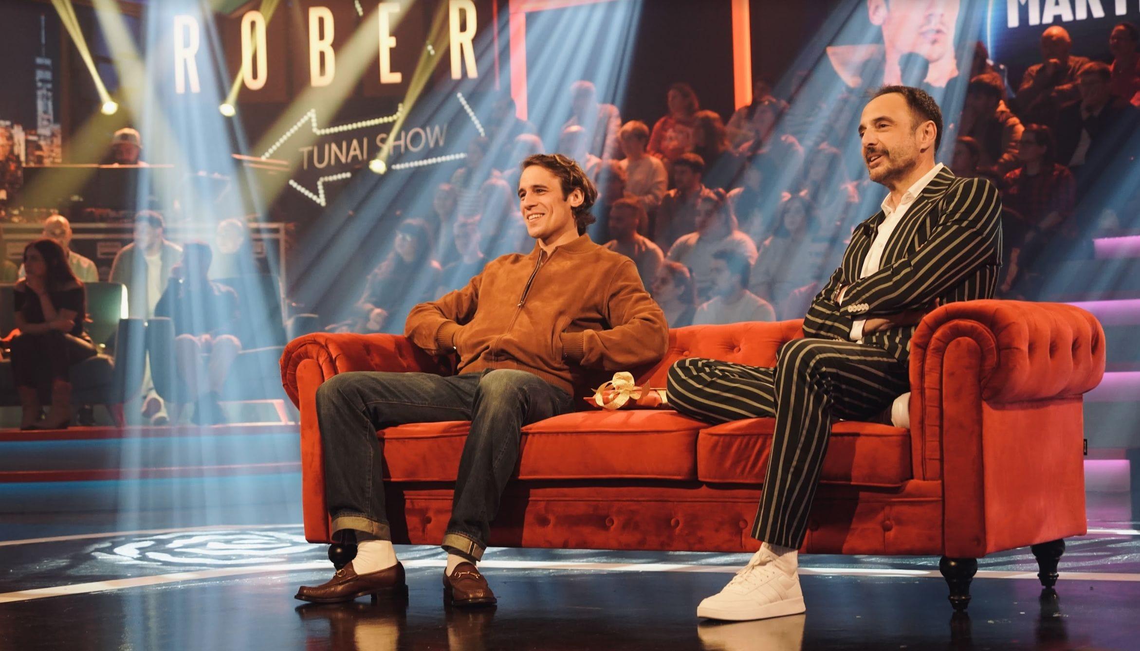 Roberto Leal con Martiño Rivas. Fuente: cedida.