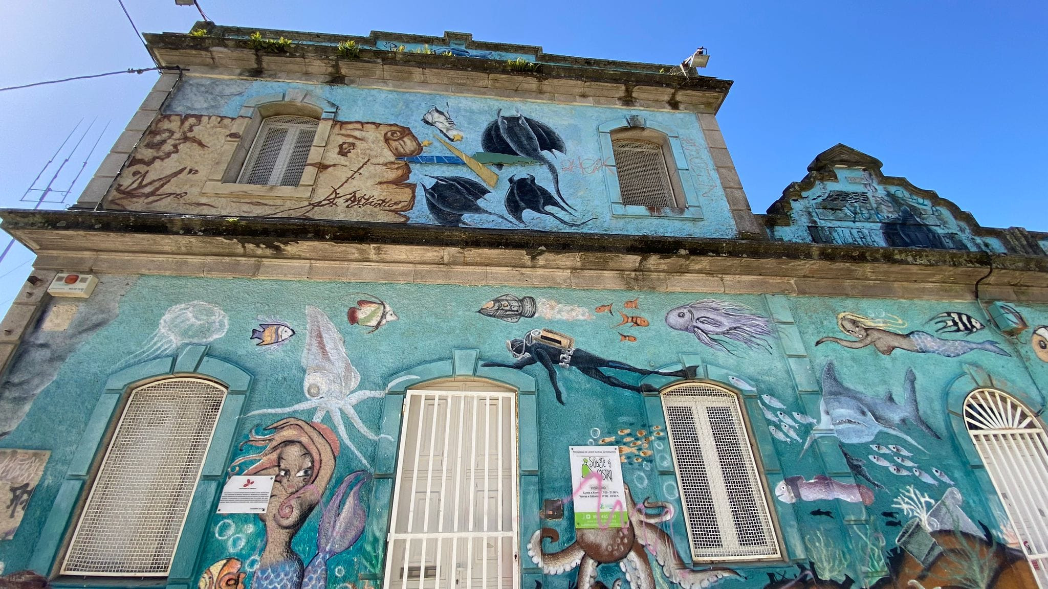 Estado actual de las instalaciones de Súbete ó Castro. Fotos: Treintayseis