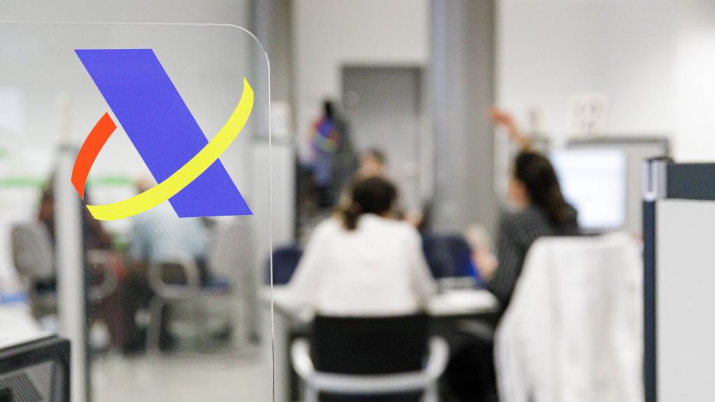Una oficina de la Agencia Tributaria.